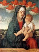 BELLINI, Giovanni Madonna of Red Angels tr oil painting on canvas